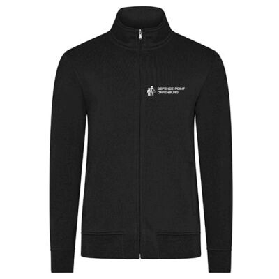Sweat-Jacke mit Stehkragen Miniaturansicht